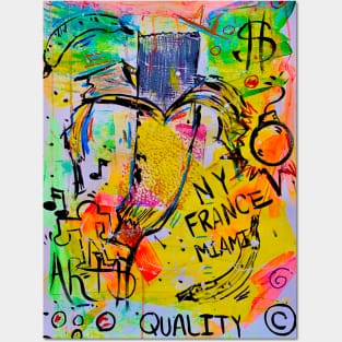 Banana Posters and Art